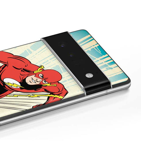 DC Comics The Flash Classic Art Sprint Pose Google Pixel 6 Pro Skin